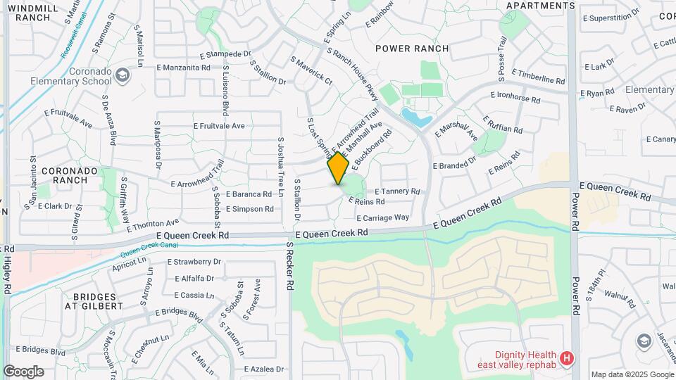 4692 S Calico Rd Map and Location Details