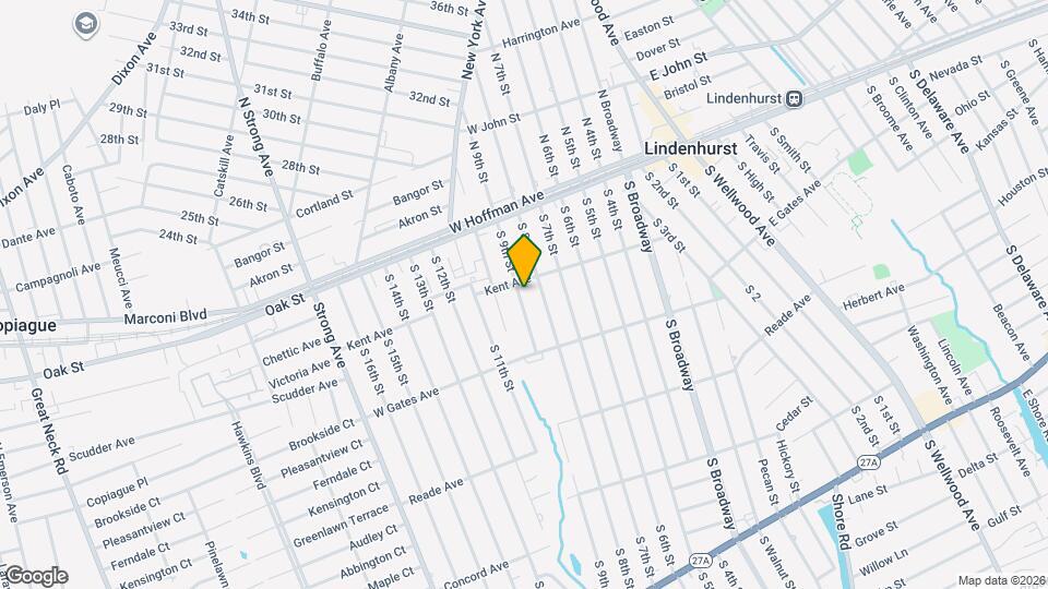 210 S 9th St Map and Location Details