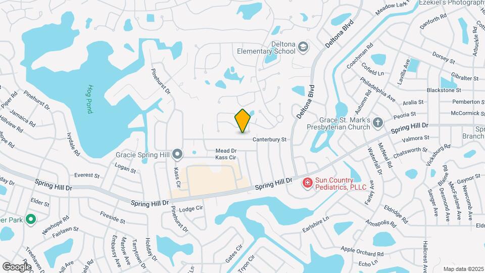 7465 Canterbury St, Unit 7465 Map and Location Details