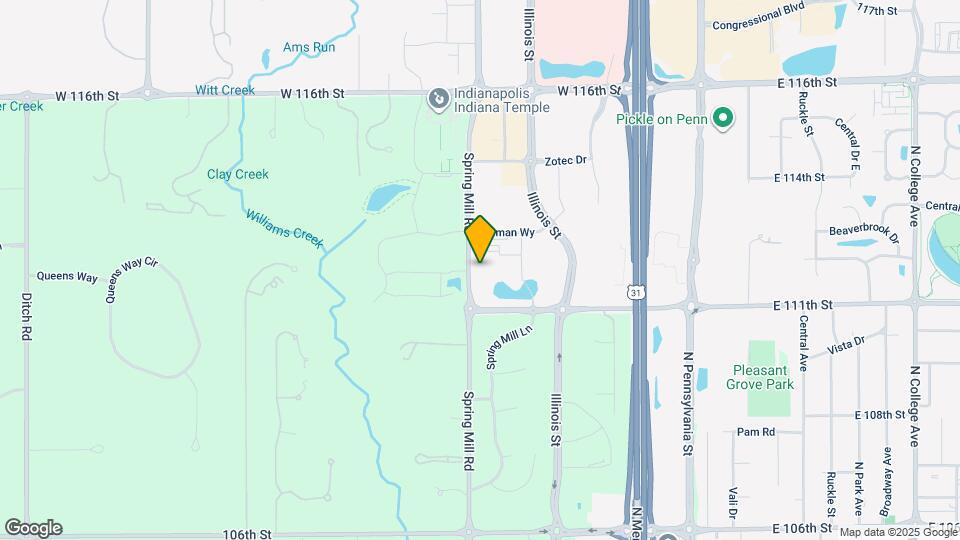 The Steadman Apartments of Carmel Map and Location Details