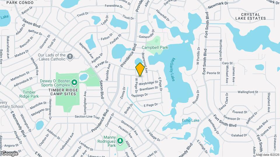 1168 Penfield Ave Map and Location Details