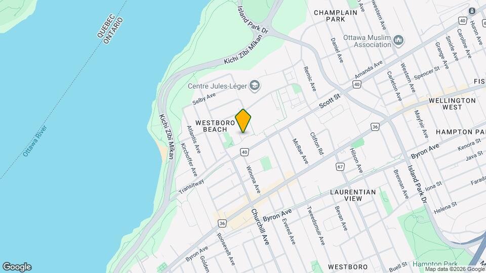 Scotthill Apartments - Westboro Map and Location Details