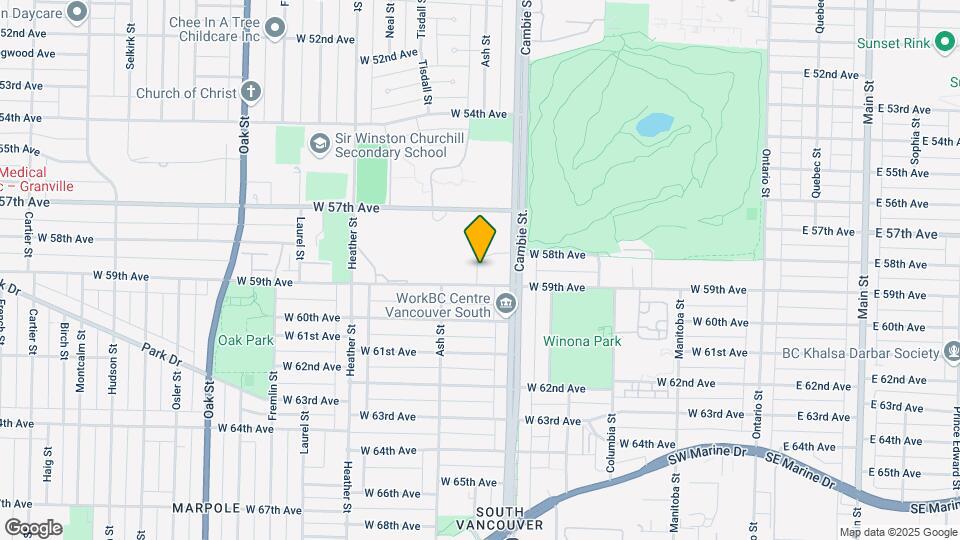 7418 Paulson St Map and Location Details