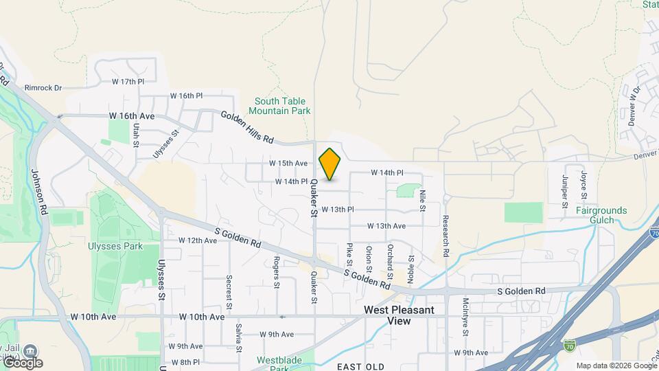 16311 W 14th Ave Map and Location Details