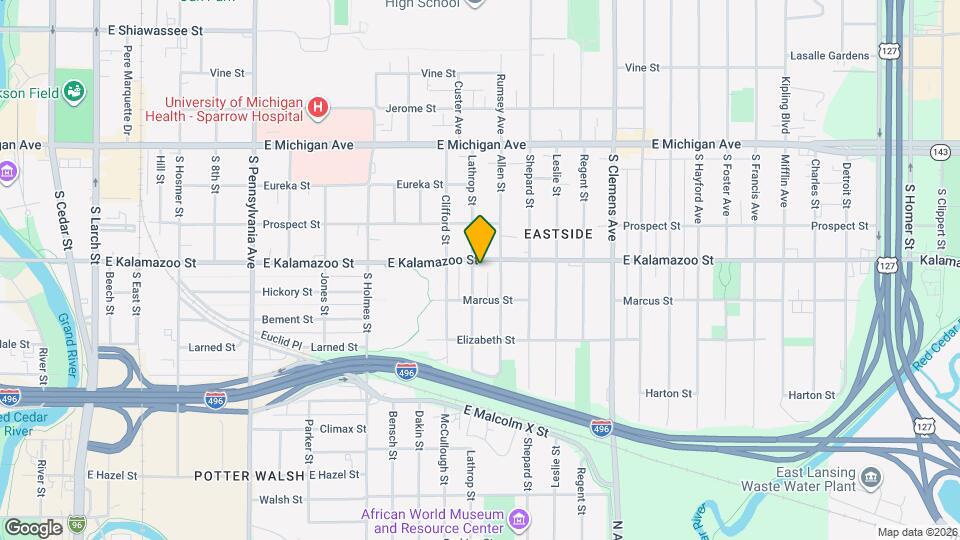 409 Lathrop St Map and Location Details