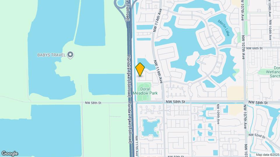 6015 NW 116 Pl Map and Location Details