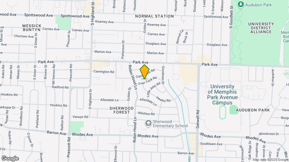 3726 Friar Tuck Rd Map and Location Details