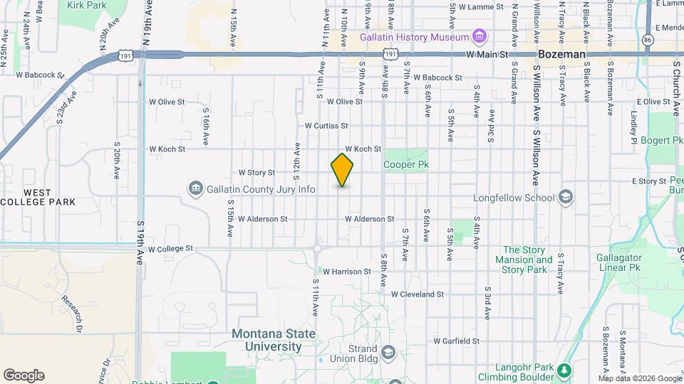 522 S 10th Ave Map and Location Details