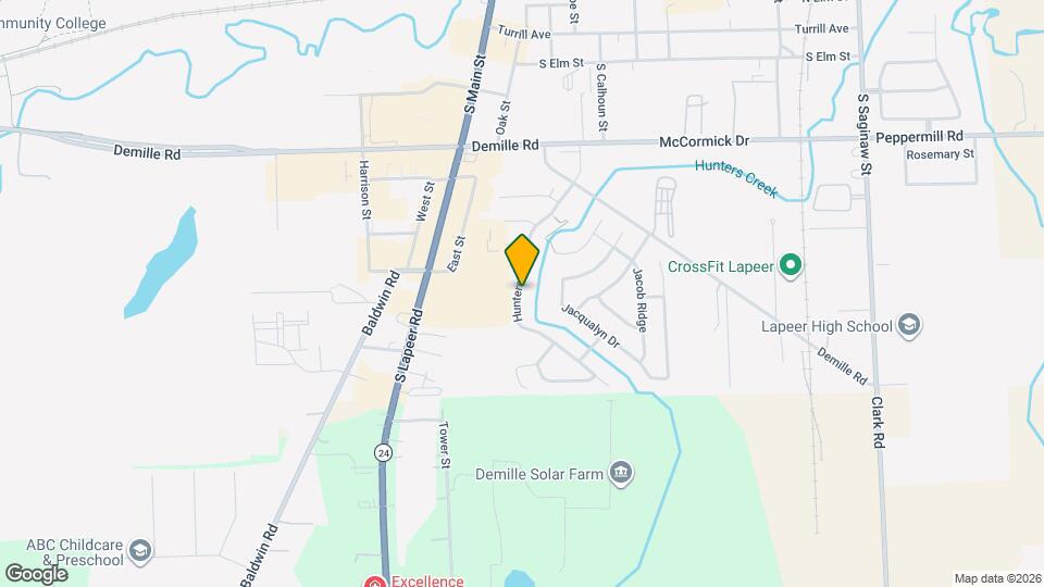 74 Hunters Rill Map and Location Details