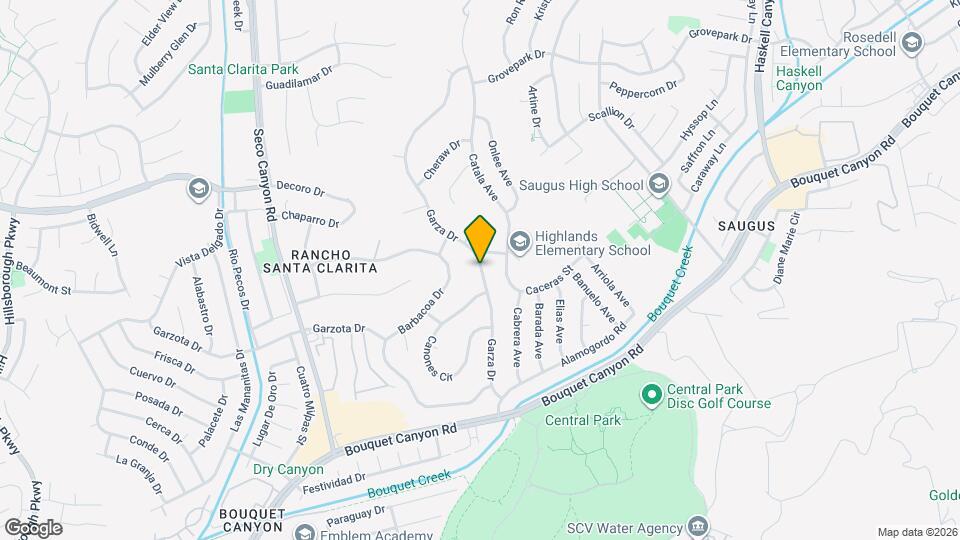 27277 Garza Dr Map and Location Details