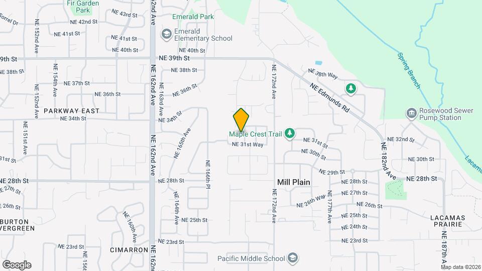 3200 NE 169th Ave Map and Location Details