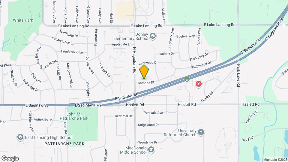 1519 Cambria Dr Mapa y Detalles de la Ubicación