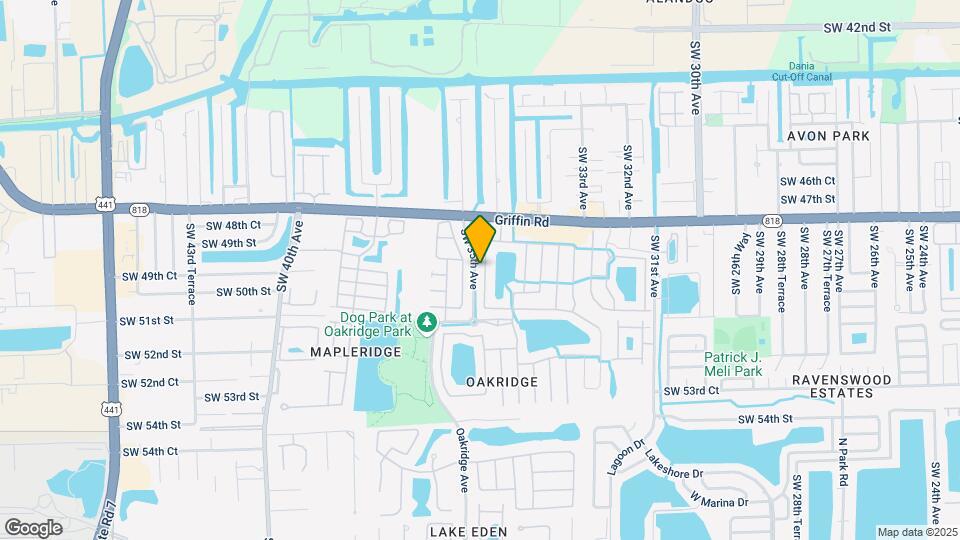 4945 SW 34th Ter Map and Location Details
