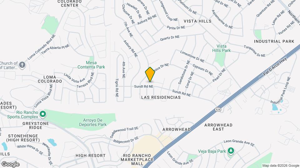 4216 Russel Ct NE Map and Location Details