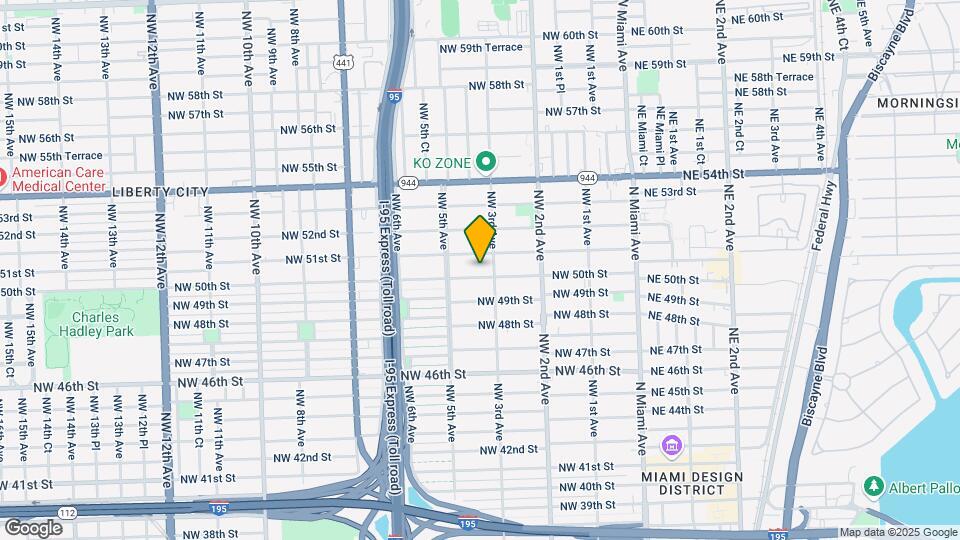 335 NW 50th St, Unit 1 Mapa y Detalles de la Ubicación