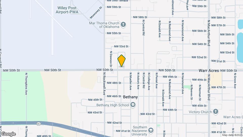 6819 NW 50th St Map and Location Details