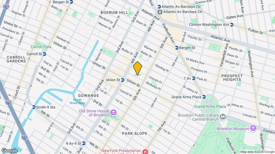 706 Sackett St Map and Location Details