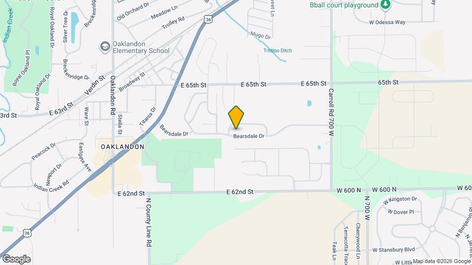 12338 Bearsdale Dr Map and Location Details