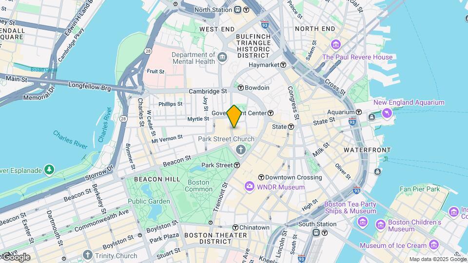 142 Bowdoin St, Unit 32 Map and Location Details