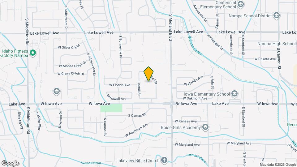 1300 Florida Ln Mapa y Detalles de la Ubicación