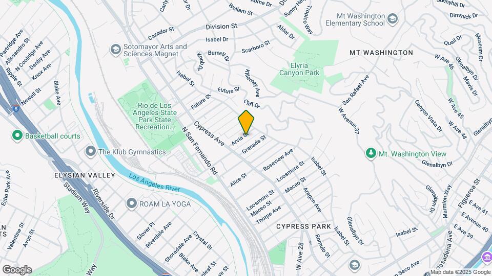 3208 Arvia St Map and Location Details