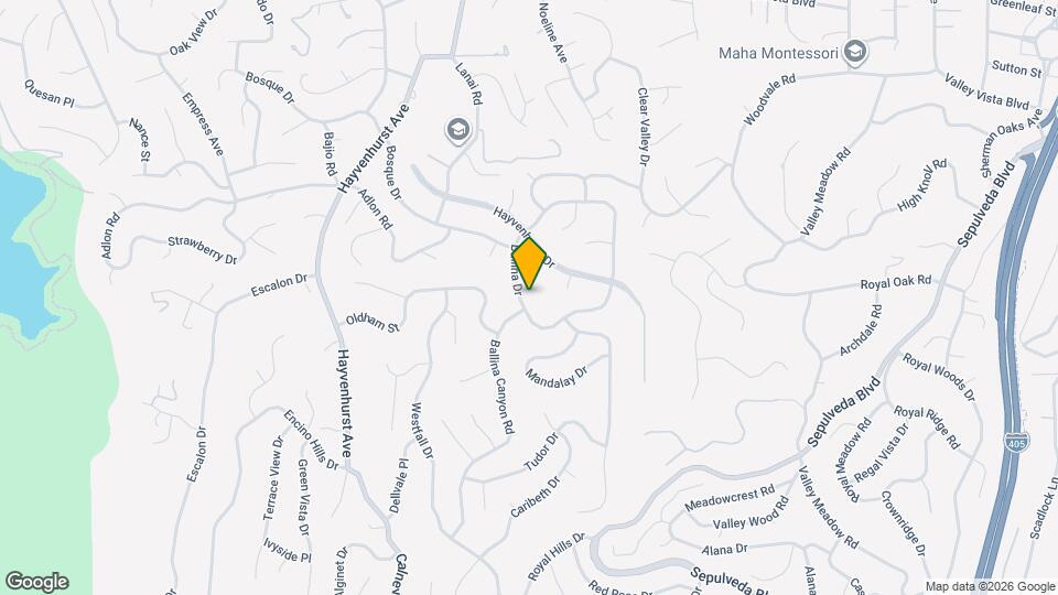 4000 Ballina Dr Map and Location Details