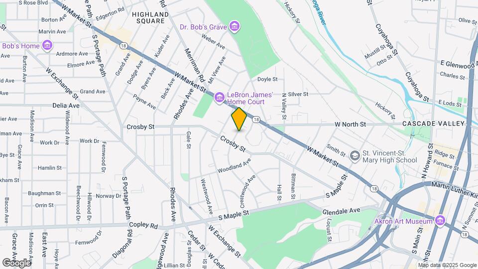 51 Oakdale Ave Map and Location Details