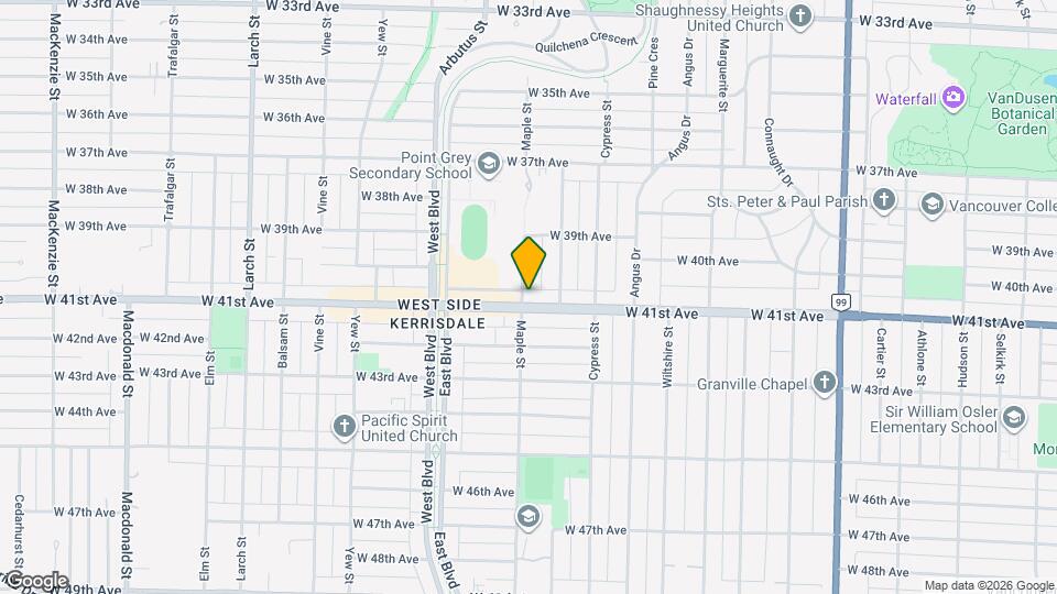 Maple + 41 Map and Location Details