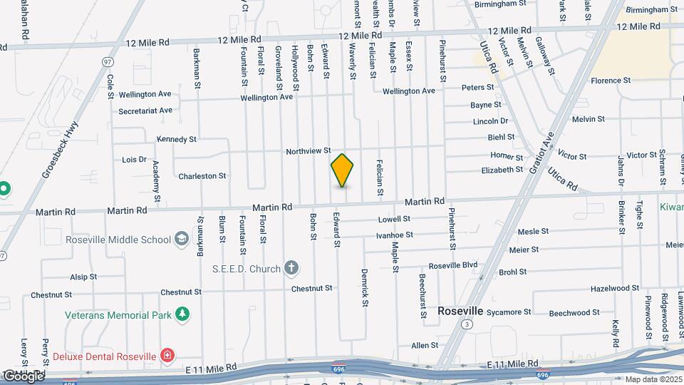 28033 Rosemont St Map and Location Details