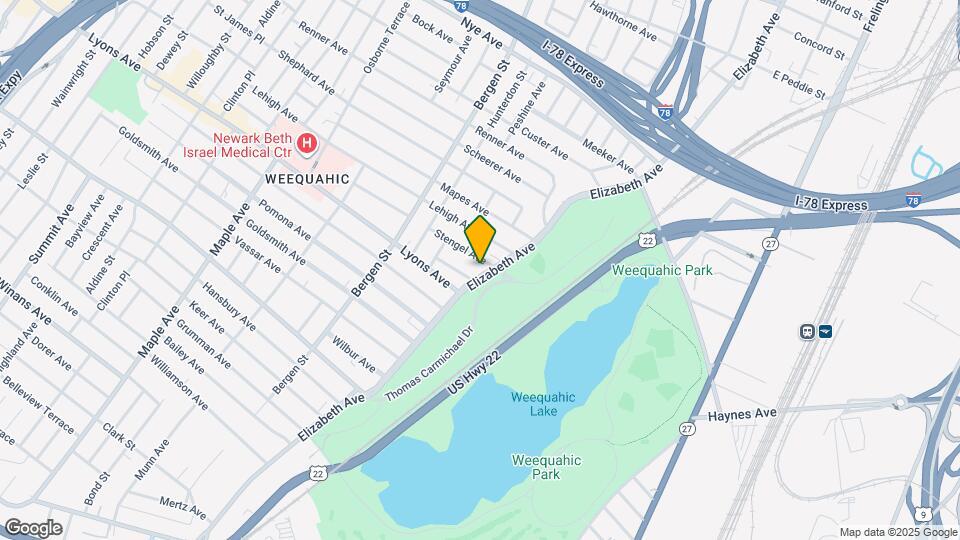 603 Elizabeth Ave Map and Location Details