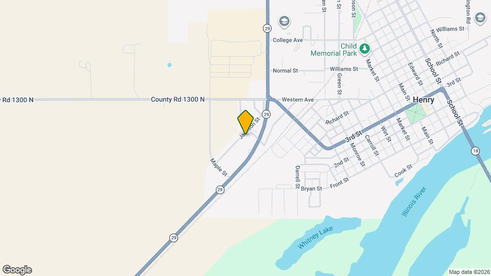 702 Jackson St, Unit B Map and Location Details