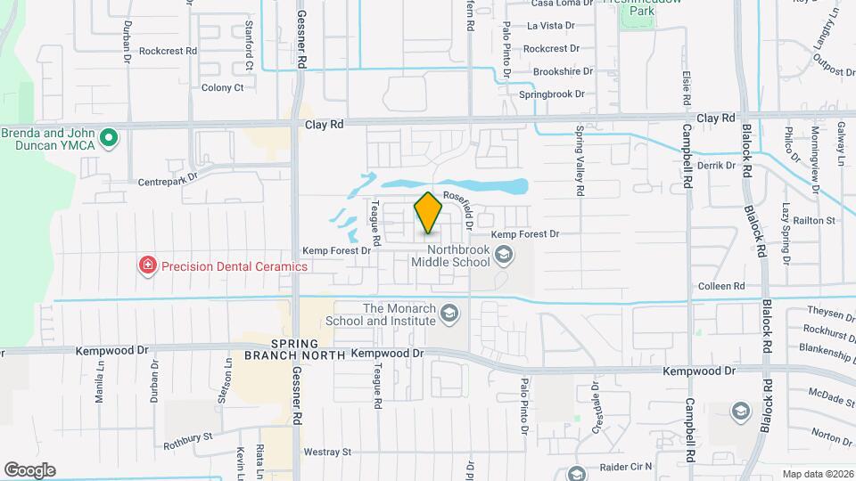 9914 Brickhouse Dr Map and Location Details