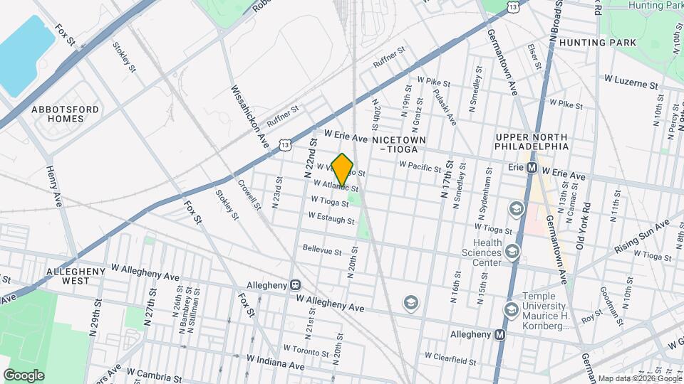 2034 W Atlantic St Mapa y Detalles de la Ubicación