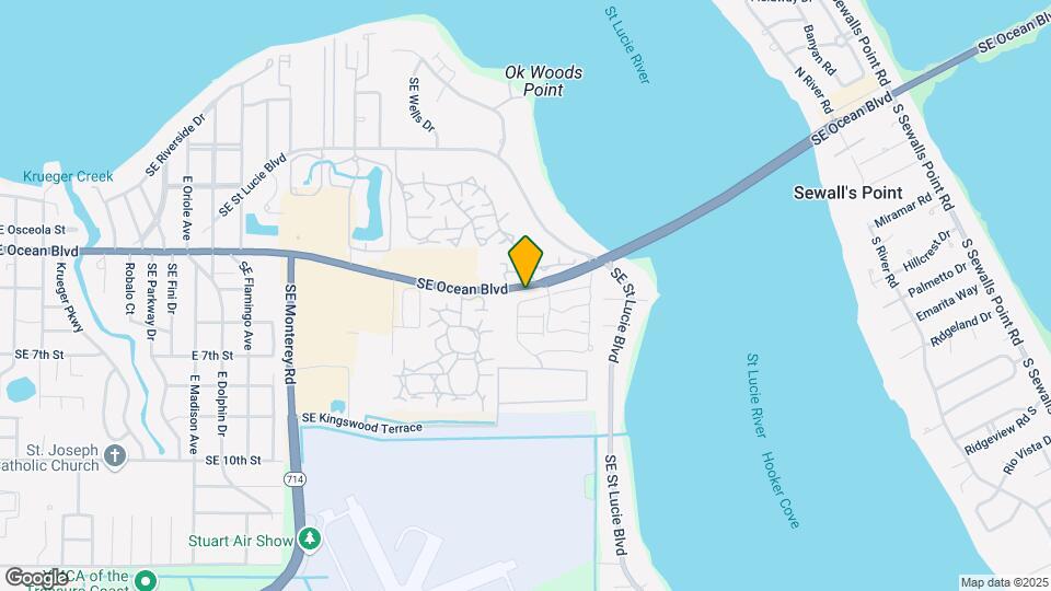 1805 SE Ocean Cove Way Mapa y Detalles de la Ubicación