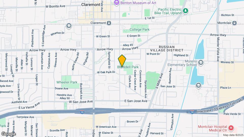 442 S College Ave Map and Location Details
