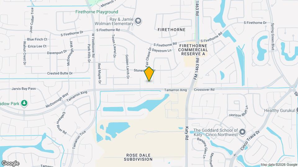 2943 Fair Chase Dr Map and Location Details