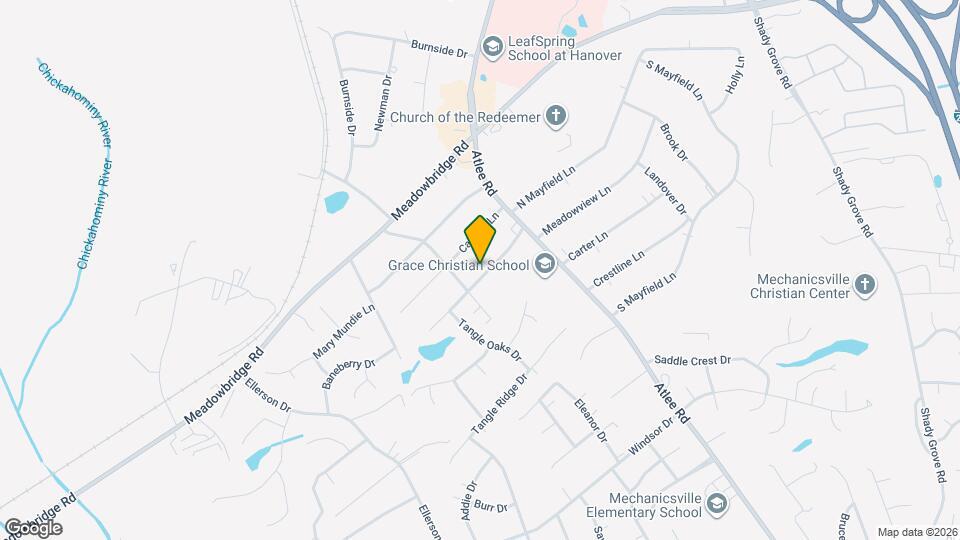 8276 Franklin Ln Map and Location Details