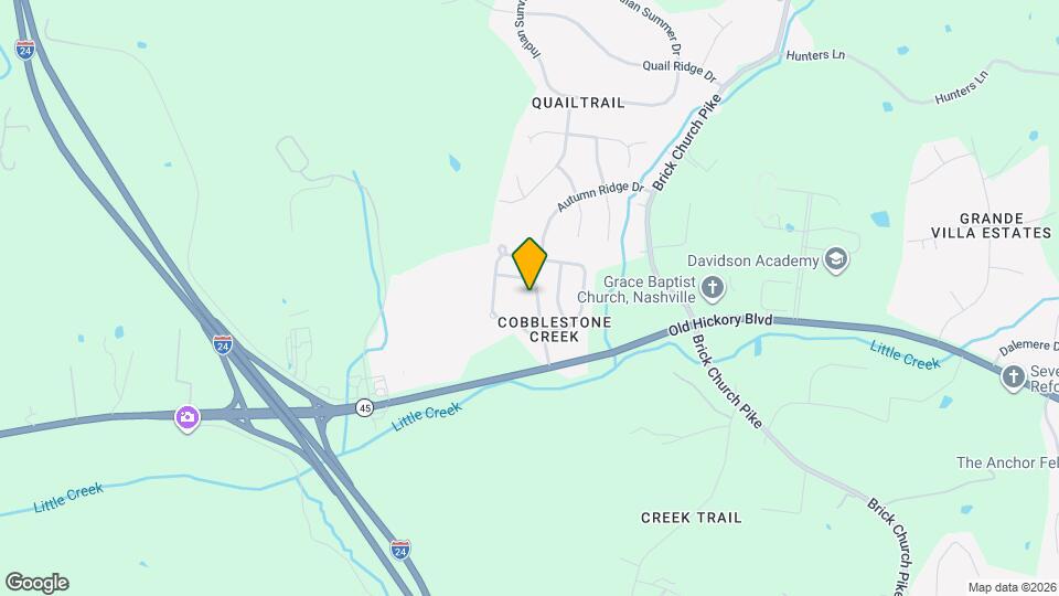 5049 Cobblestone Creek Dr Map and Location Details