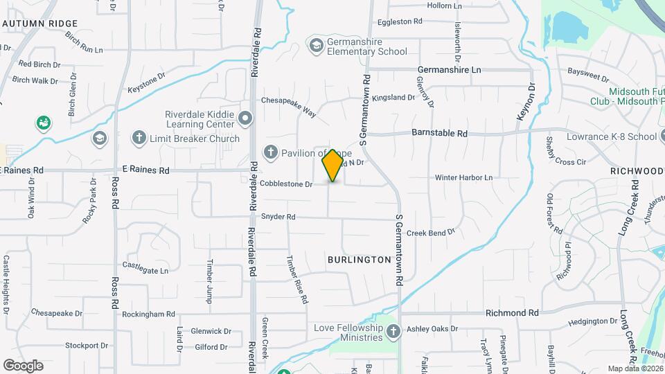 4200 Chesapeake Way Map and Location Details