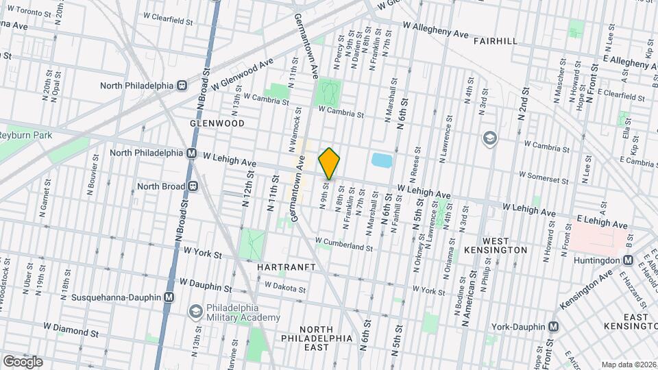 2651 N 9th St Mapa y Detalles de la Ubicación