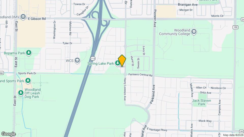 1573 Osborn Dr Map and Location Details