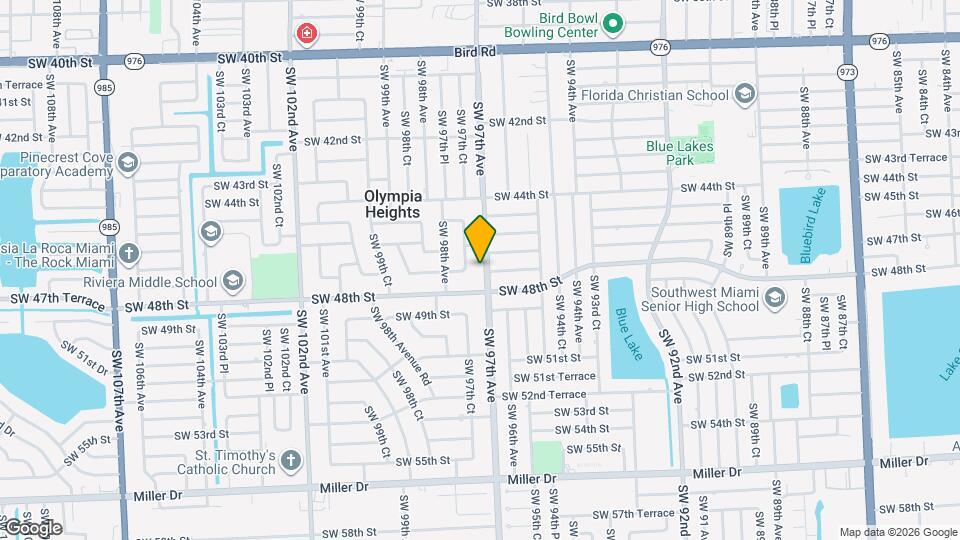 4700 SW 97th Ave Map and Location Details