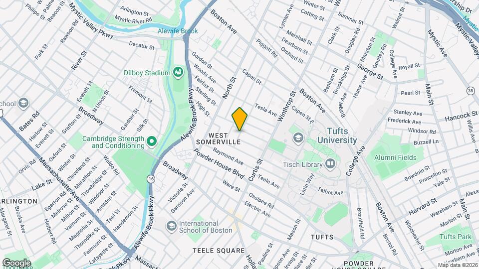 125 Hillsdale Rd, Unit First Map and Location Details