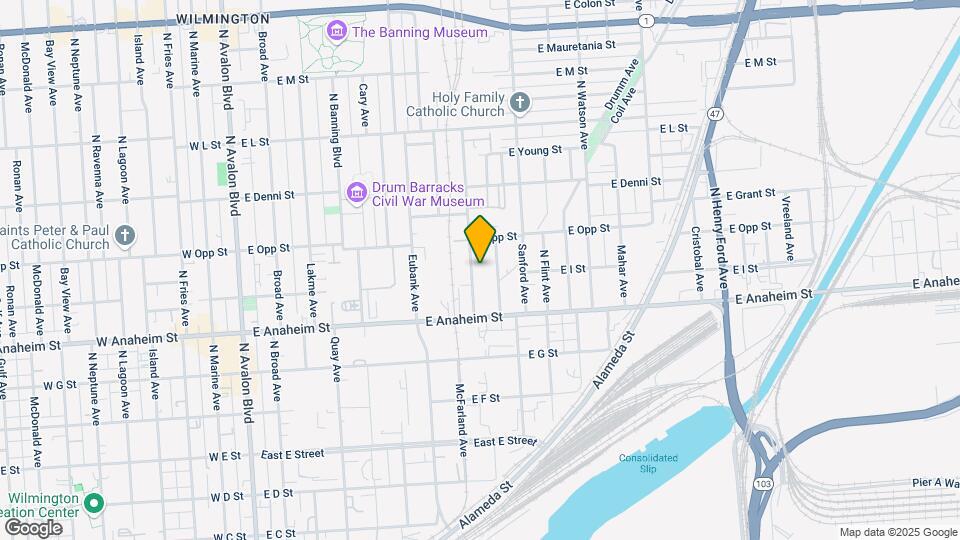 918 Mcfarland Ave Mapa y Detalles de la Ubicación