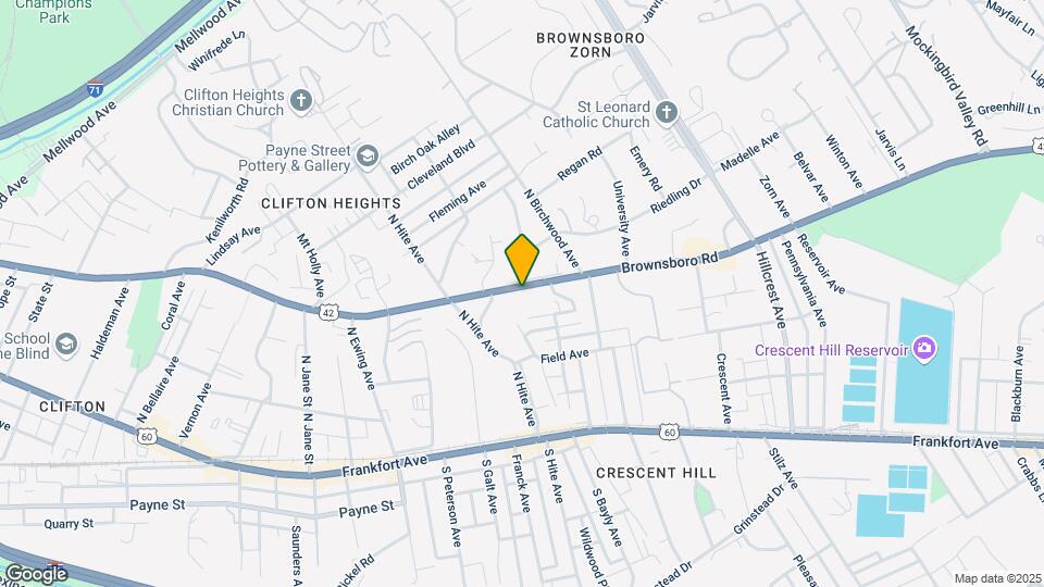 2726 Brownsboro Rd Mapa y Detalles de la Ubicación