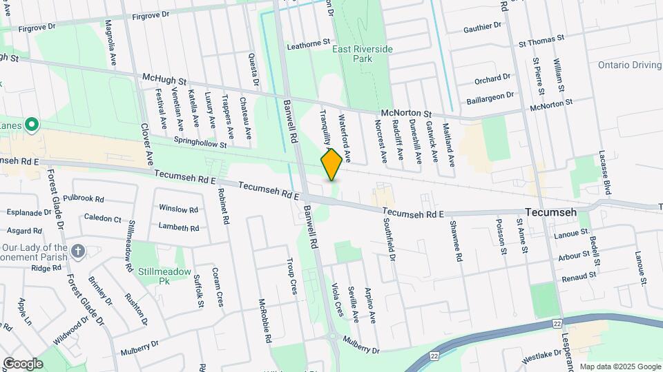 11646 Tecumseh Rd E Map and Location Details