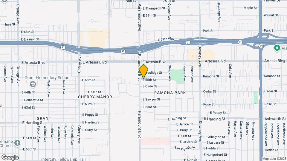2820 E 65th St Map and Location Details