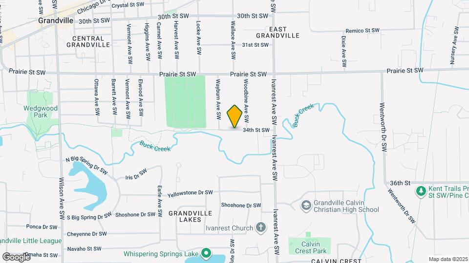 3346 34th St SW Map and Location Details