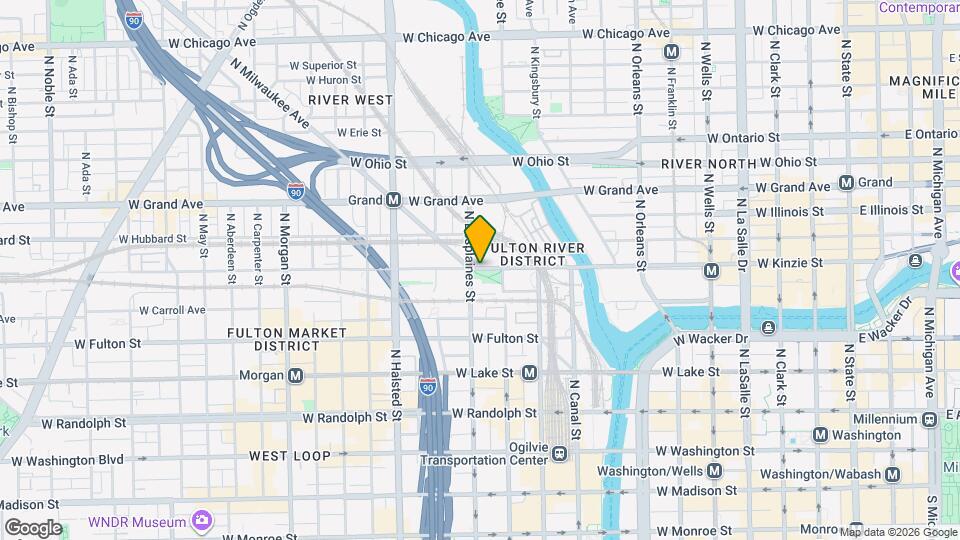 659 W Kinzie St Map and Location Details