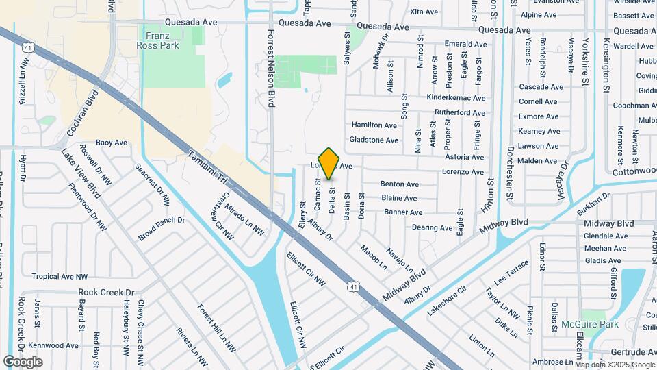 2065 Delta St Map and Location Details